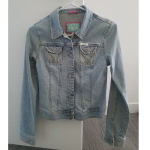Women's Hollister Light Wash Demin Jacket Size M